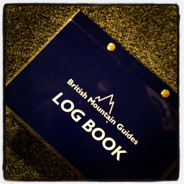 Getting on it! The first hurdle on the BMG training scheme is overcome.