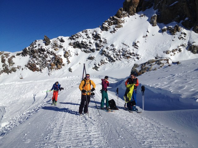 Last day of 2015, on the skis in La Grave...primo!